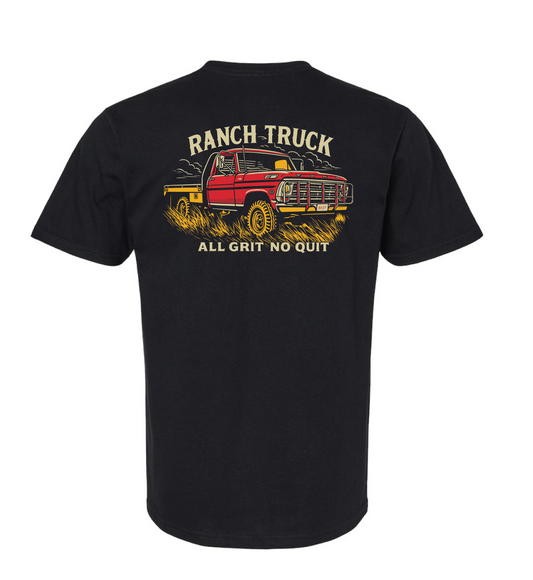 Ranch Truck Tee – All Grit, No Quit