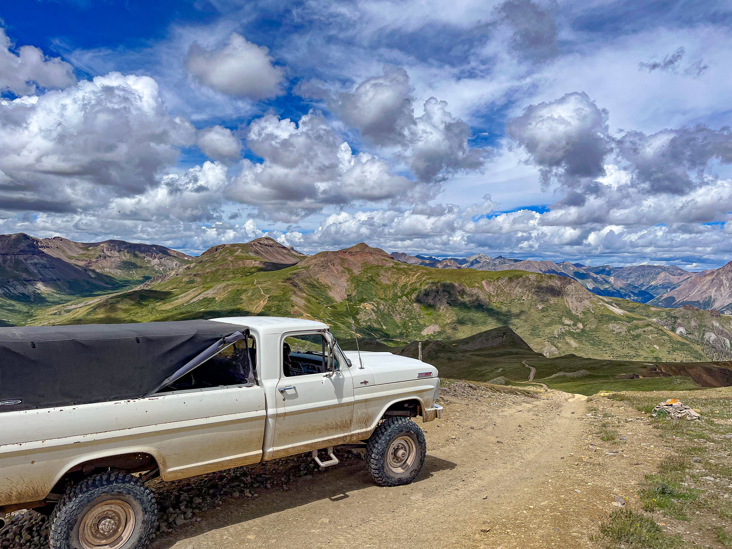 Vintage San Juan Mountains 4 Wheeling Sticker